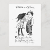 ヴィンテージの投票はがき ポストカード (正面)