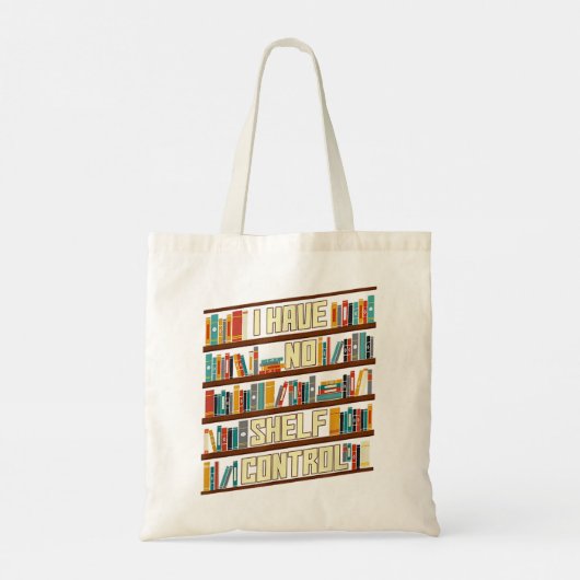 ヴィンテージの持ち主のコントロール読ブック トートバッグ (裏面)