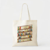 ヴィンテージの持ち主のコントロール読ブック トートバッグ (正面)