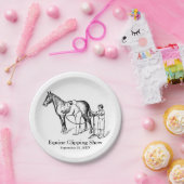 ヴィンテージの挟み込みカスタム紙プレート ペーパープレート (パーティー)