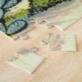 ヴィンテージの挨拶ノースダコタポステ ジグソーパズル (側面)