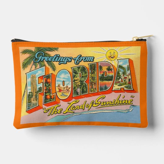 ヴィンテージの挨拶 アクセサリーポーチ (裏面)