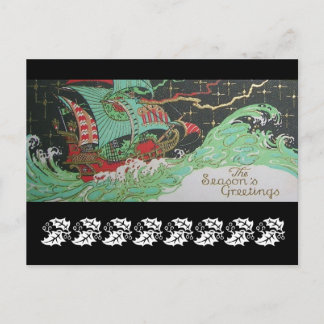 ヴィンテージの挨拶 シーズンポストカード