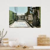 ヴィンテージの挨拶 ポスター (キッチン)