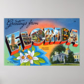 ヴィンテージの挨拶 ポスター (正面)