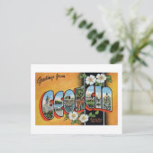 ヴィンテージの挨拶 ポストカード (スタンド正面)