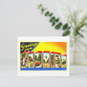 ヴィンテージの挨拶 ポストカード (スタンド正面)