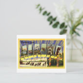 ヴィンテージの挨拶 ポストカード (スタンド正面)