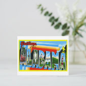 ヴィンテージの挨拶 ポストカード (スタンド正面)