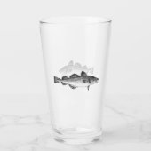 ヴィンテージの採取-大西洋タラ タンブラーグラス (裏面)