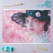 ヴィンテージの揺れる20のフラッパーの切り離し 薄葉紙 (クラフト)