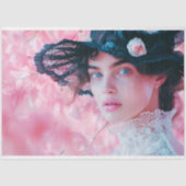 ヴィンテージの揺れる20のフラッパーの切り離し 薄葉紙 (正面)