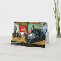 ヴィンテージの携帯電話の静止状態