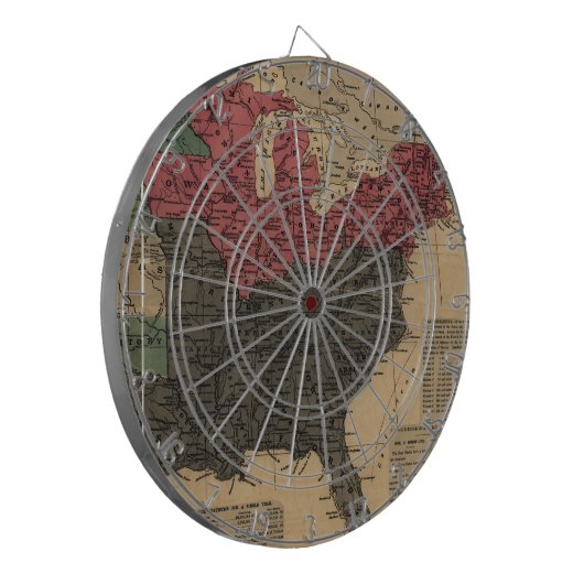 ヴィンテージの政治統一された州（1856年） ダーツボード (正面左)