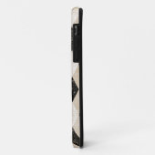 ヴィンテージの斜めのアーガイル柄のでグランジなiPhone 5sケース Case-Mate iPhoneケース (裏面/左)