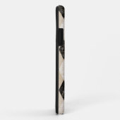 ヴィンテージの斜めのアーガイル柄のでグランジなiPhone 5sケース Case-Mate iPhoneケース (裏面/右)