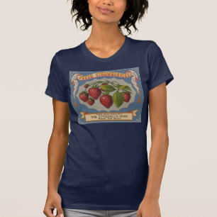 ヴィンテージの新しいいちごのTシャツ Tシャツ
