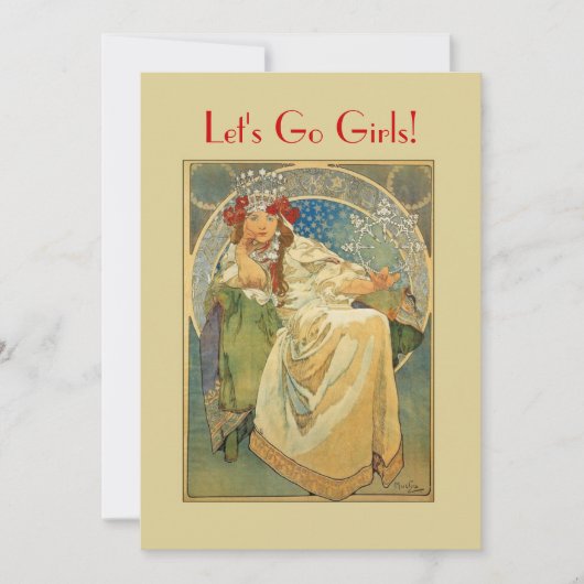 ヴィンテージの新しいのバチェロレッテの招待状 招待状 (正面)