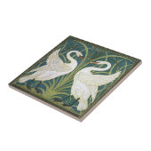 ヴィンテージの新しいの白鳥のセラミックタイル タイル (側面)