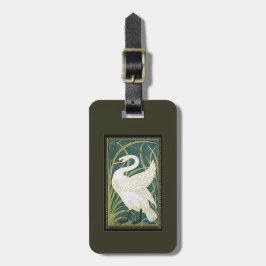 ヴィンテージの新しいの白鳥の手荷物ラベル ラゲッジタグ