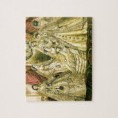 ヴィンテージの新婦付添人の結婚 ジグソーパズル (縦)