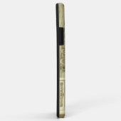 ヴィンテージの新聞およびめがね Case-Mate iPhoneケース (裏面/右)