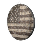 ヴィンテージの旗米国 ダーツボード (正面右)