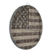 ヴィンテージの旗米国 ダーツボード (正面左)