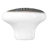 ヴィンテージの日時計のノブ セラミックノブ (側面)