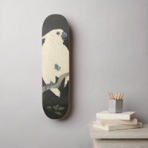 ヴィンテージの日本のなファインアートのオウム