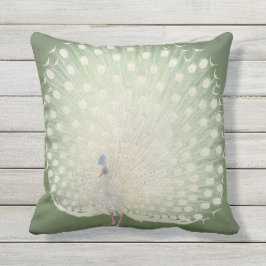 ヴィンテージの日本のなファインアート|の孔雀 クッション