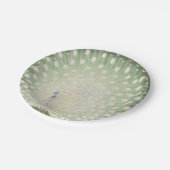 ヴィンテージの日本のなファインアート|の孔雀 ペーパープレート (アングル)