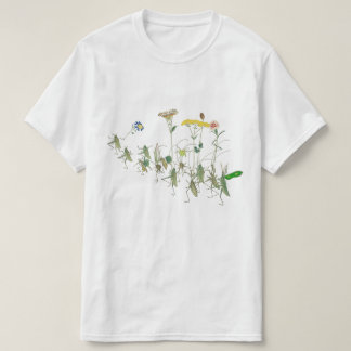ヴィンテージの日本のな昆虫の芸術 Tシャツ