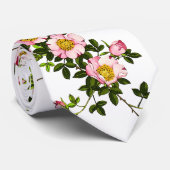 ヴィンテージの日本のな桜、ピンクおよび金ゴールド ネクタイ (ロール)