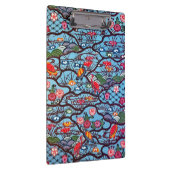 ヴィンテージの日本のな着物の織物(Bingata) クリップボード (右)