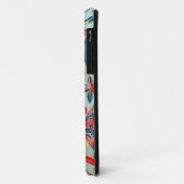 ヴィンテージの日本のな着物の織物(Bingata) Case-Mate iPhoneケース (裏面/左)