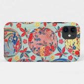 ヴィンテージの日本のな着物の織物(Bingata) Case-Mate iPhoneケース (裏面(横))