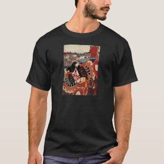 ヴィンテージの日本のな絵画- Kabuki俳優 Tシャツ