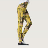 ヴィンテージの日本のな芸者および鬼のレギンス レギンス (右)