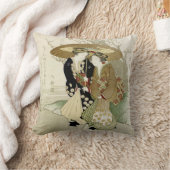 ヴィンテージの日本のな芸術の装飾用クッション クッション (ブランケット)