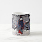 ヴィンテージの日本人の芸術 コーヒーマグカップ (中央)