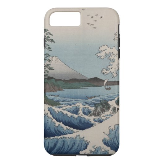 ヴィンテージの日本語Sattaの海 Case-Mate iPhoneケース (裏面)