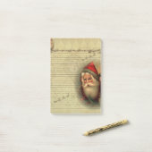 ヴィンテージの旧世界のサンタのポスト・イット ポストイット (デスク上)