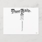 ヴィンテージの旧世界のセントニコラスのクリスマスのコラージュ シーズンポストカード (裏面)