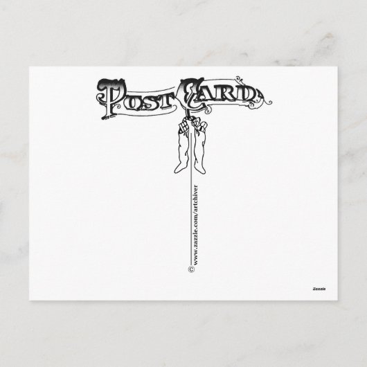 ヴィンテージの旧世界のセントニコラスのクリスマスのコラージュ シーズンポストカード (裏面)