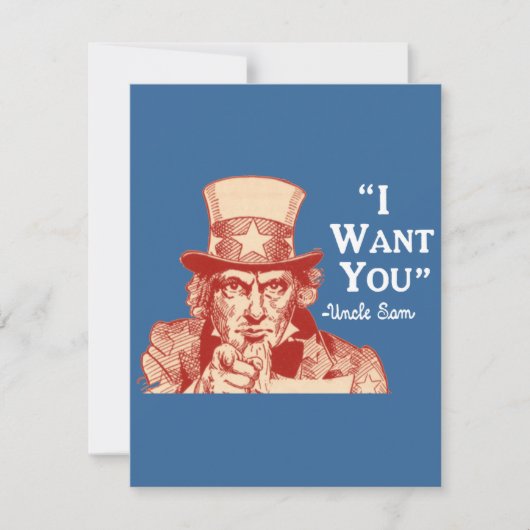 ヴィンテージの旧式で赤い米国市民独立7月4日 招待状 (正面)