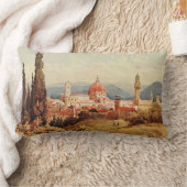 ヴィンテージの旧式なイタリアフィレンツェBoboliの庭 ランバークッション (ブランケット)