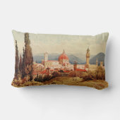 ヴィンテージの旧式なイタリアフィレンツェBoboliの庭 ランバークッション (裏面)