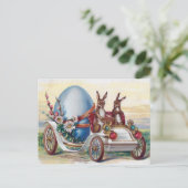 ヴィンテージの旧式なイースターカード シーズンポストカード (スタンド正面)