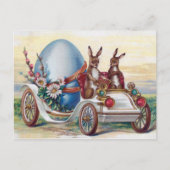 ヴィンテージの旧式なイースターカード シーズンポストカード (正面)